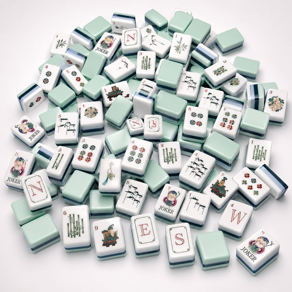 Jade Garden American mahjong tiles — square featured product view