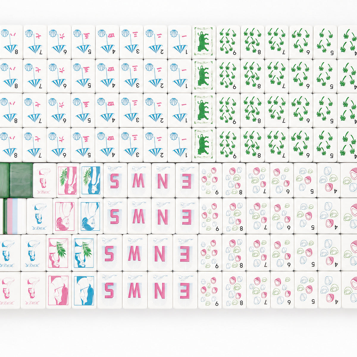 Riviera American mahjong tiles — square featured product view