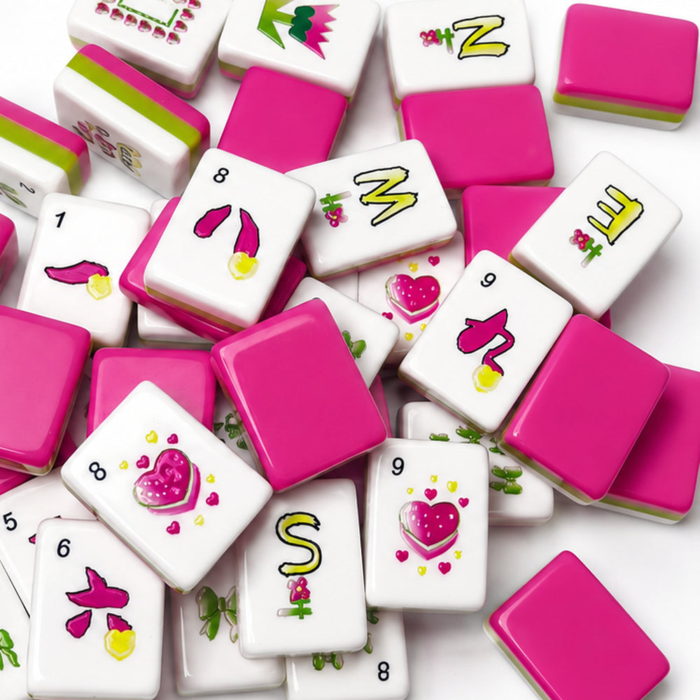 Sweetheart Summer American mahjong tiles — square featured product view