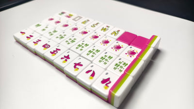 Sweetheart Summer American mahjong tile set